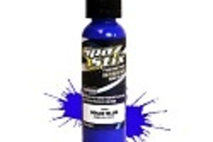 Spaz Stix SZX12600 Solid Blue Airbrush Ready Paint, 2oz Bottle