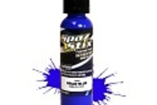 Spaz Stix SZX12600 Solid Blue Airbrush Ready Paint, 2oz Bottle