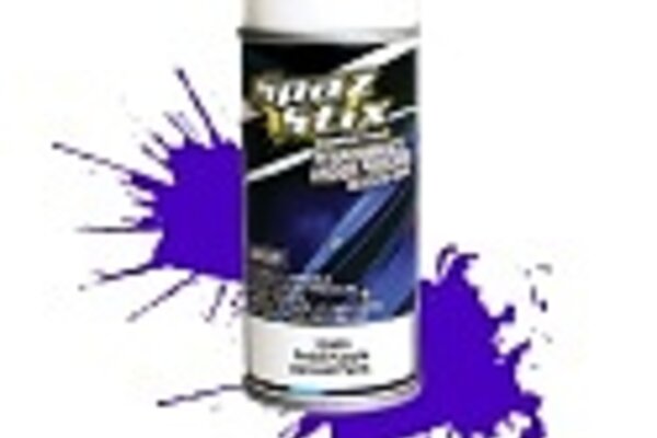 Spaz Stix SZX12809  Solid Purple Aerosol Paint, 3.5oz Can