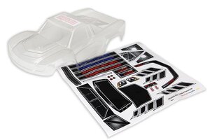 Traxxas Body, LaTrax® Desert Prerunner (clear, requires painting)/ decals