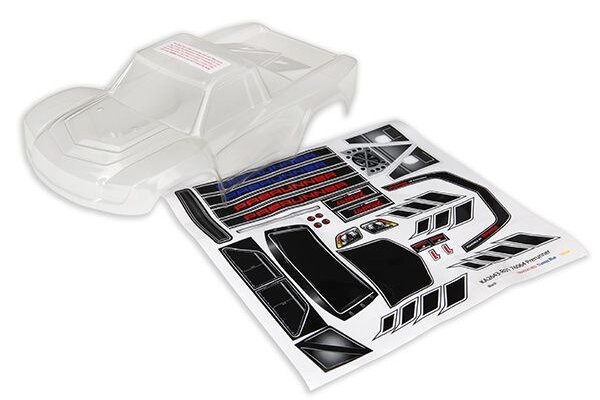 Traxxas Body, LaTrax® Desert Prerunner (clear, requires painting)/ decals