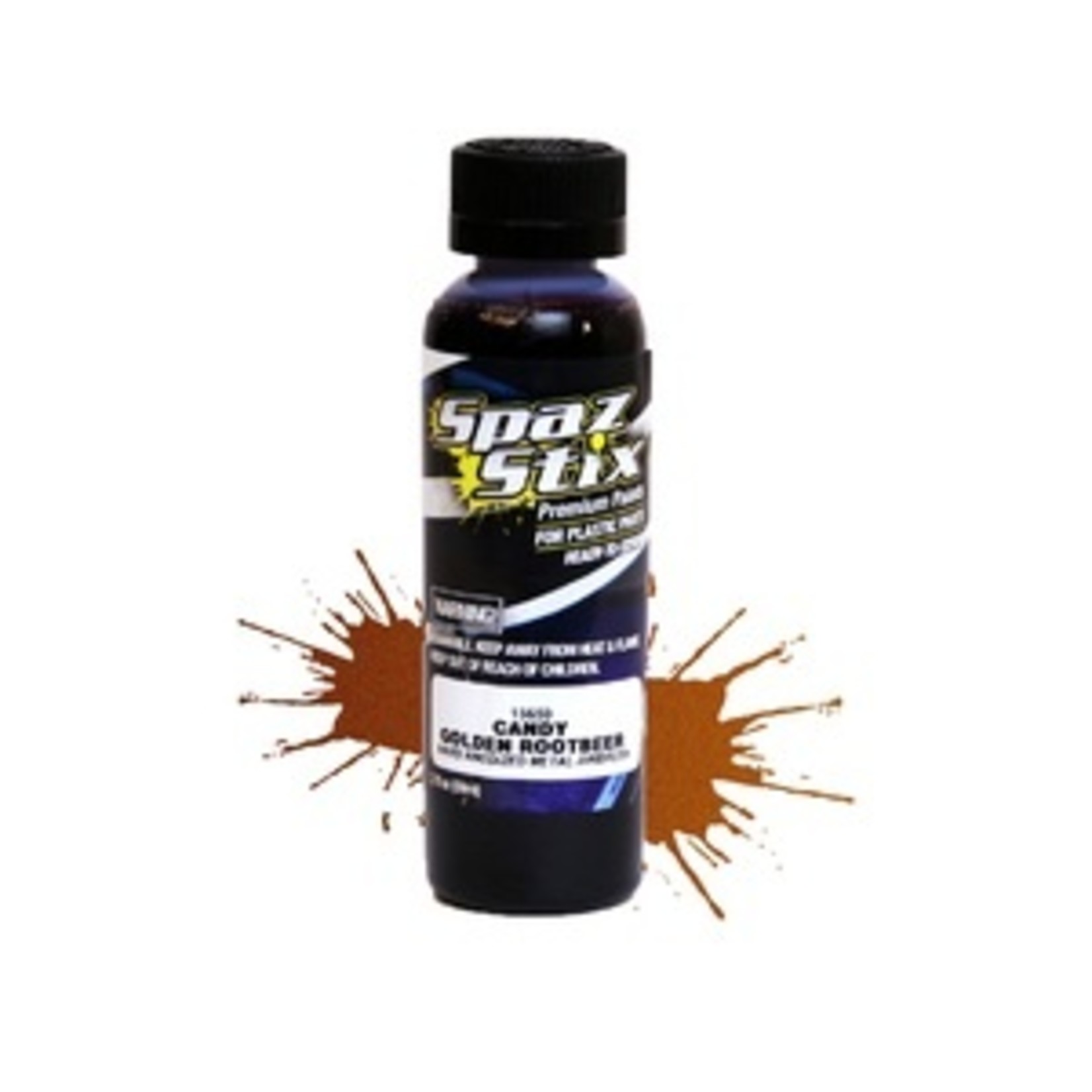 Spaz Stix SZX15650  Candy Rootbeer Airbrush Ready Paint, 2oz Bottle