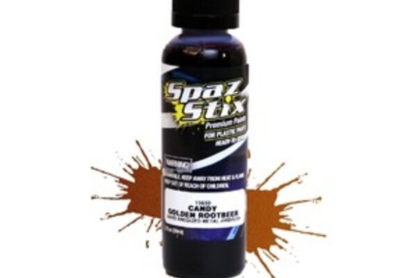 Spaz Stix SZX15650  Candy Rootbeer Airbrush Ready Paint, 2oz Bottle
