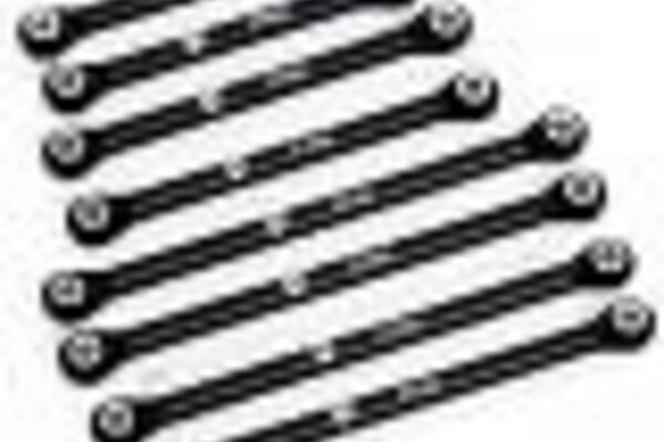 Powerhobby PHBTRX589Black  Powerhobby Aluminum Suspension link Set Traxxas TRX-4M Black TRX4m