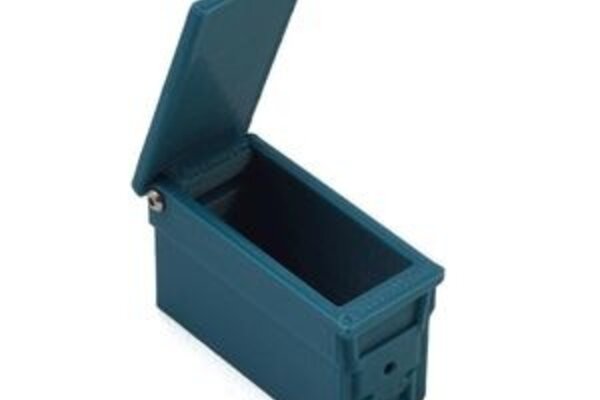 Exclusive RC ERC10-9005-FGR  Military Ammo Box w/Opening Lid (Green)