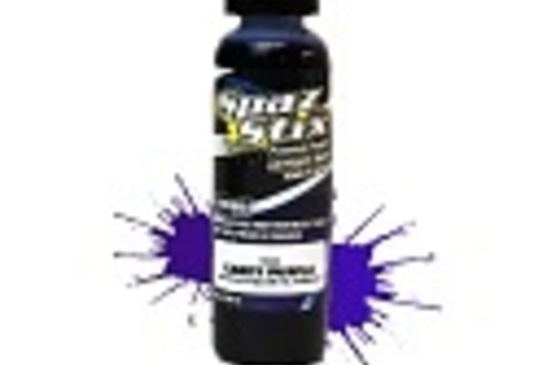 Spaz Stix SZX15600  Candy Purple Airbrush Ready Paint, 2oz Bottle