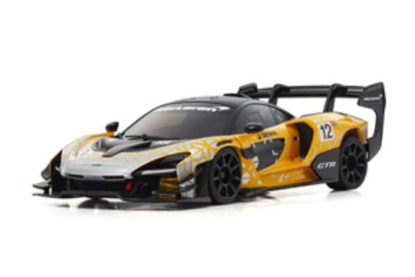 Kyosho KYO32340OR  Mini-Z MR-03 RWD McLaren Senna GTR ReadySet, Orange
