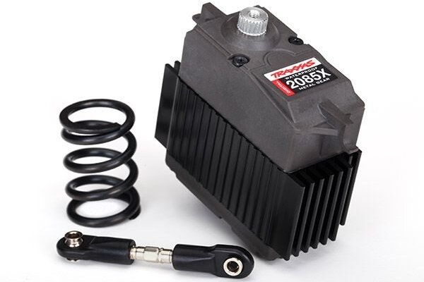 Traxxas 2085X  Servo, digital high-torque, metal gear (ball bearing), waterproof/ servo saver spring/ steering link