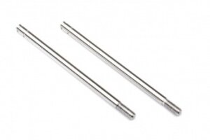Traxxas 2656 Shock shafts, steel, chrome finish (xx-long) (2)