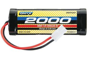 ONX ONXP5209  NiMH 7.2V 2000mAh Sub-C Stick TAM Plug