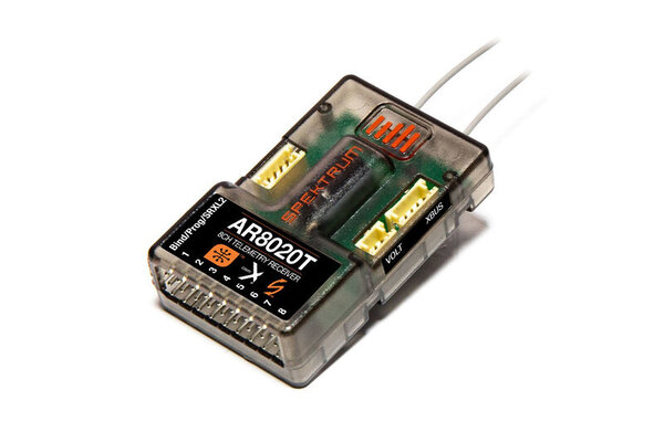 SPEKTRUM SPM8200  NX8 8-Channel DSMX Transmitter with AR8020T Telemetry Receiver