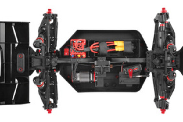 Corally (Team Corally) COR00288-R   Asuga XLR 6S RTR Racing Buggy - Red, Large Scale