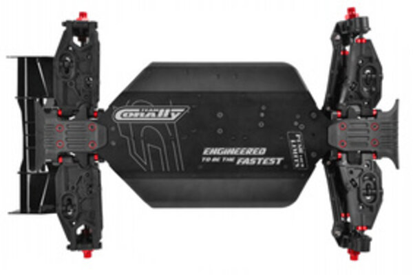 Corally (Team Corally) COR00288-R   Asuga XLR 6S RTR Racing Buggy - Red, Large Scale