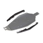 LOSI LOS211019 Chassis & Mud Guards: Mini-T 2.0