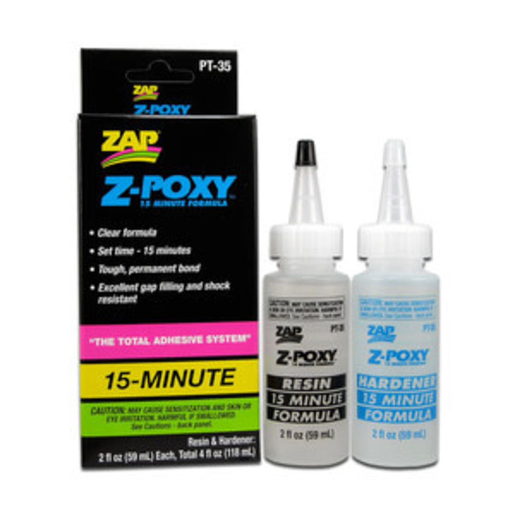 ZAP Glue PAAPT-35  Z-Poxy 15 Minute Epoxy 4 oz. Set