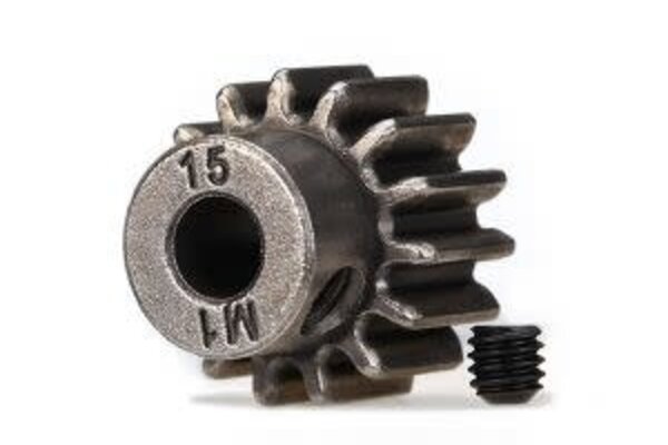 Traxxas 6487X  PINION 15-T 1.0 MP 5MM SHAFT