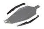 LOSI LOS211019 Chassis & Mud Guards: Mini-T 2.0
