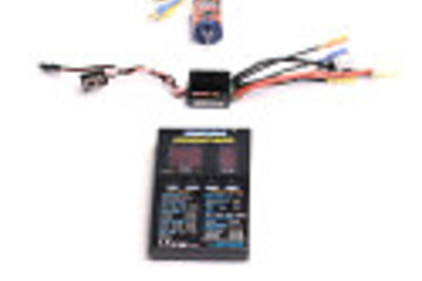 Hobbywing A1 Combo, EzRun 18A SL ESC, EzRun Series 12T/2030(7800Kv) Motor, Digital LED Program Card