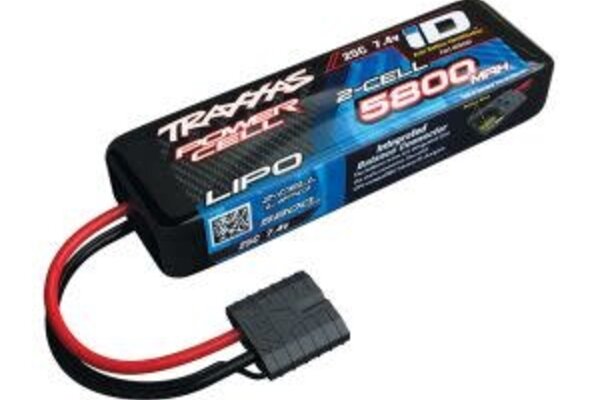 Traxxas 2843X 5800mAh 7.4v 2-Cell 25C LiPo iD® Battery