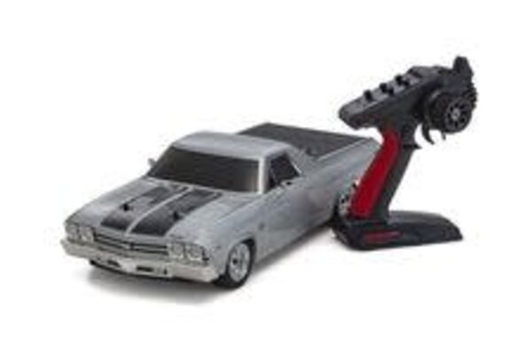 Kyosho KYO34419T2  Fazer Mk2 FZ02 1969 Chevy El Camino SS 396, Type 2 Cortez Silver, 1/10 Electric 4WD