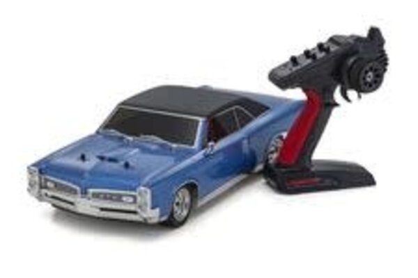 Kyosho KYO34431T2  Fazer Mk2 FZ02 1967 Pontiac GTO, Tyrol Blue, 1/10 Electric 4WD