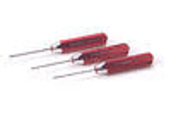 Dynamite DYN2904  Machined Hex Driver Metric Set, Red