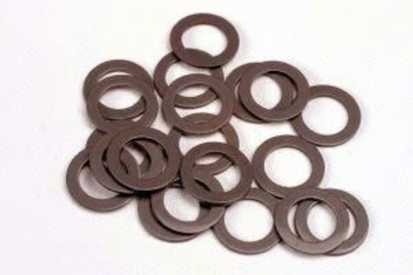 Traxxas 1985 PTFE TEFLON coated washers, 5x8x0.5mm (20) (use with ball bearings)