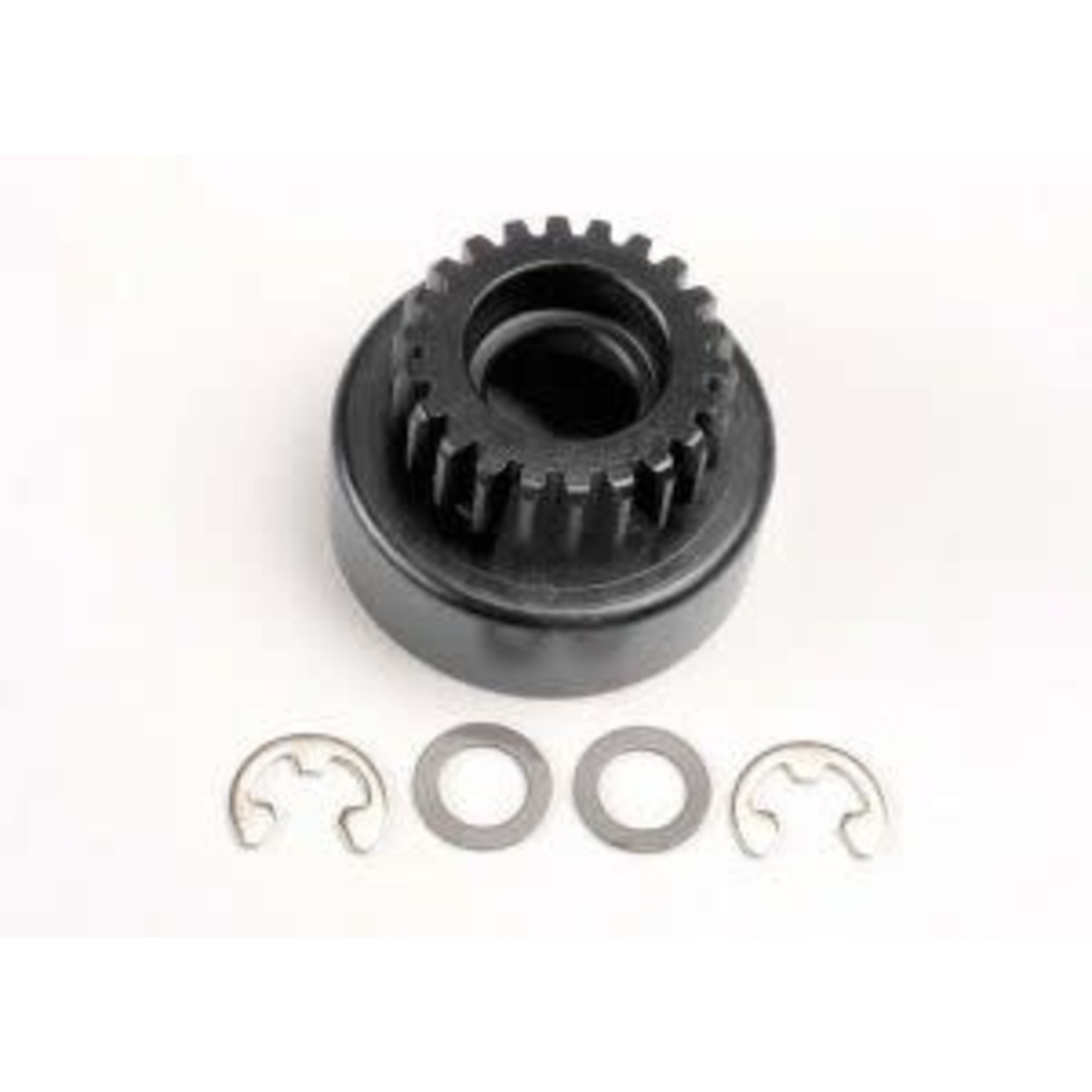 Traxxas 4122 Clutch bell, (22-tooth)/ 5x8x0.5mm fiber washer (2)/ 5mm E-clip (requires #4611-ball bearings, 5x11x4mm (2))