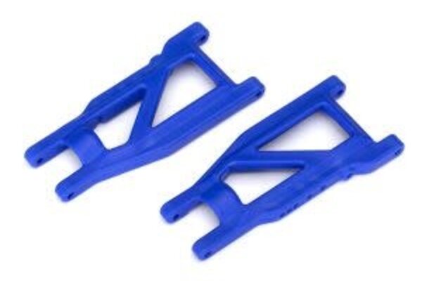 Traxxas 3655P Suspension arms, blue, front/rear (left & right), heavy duty (2)
