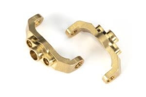 Traxxas 9733   Caster blocks, brass (4 grams each) (left & right)