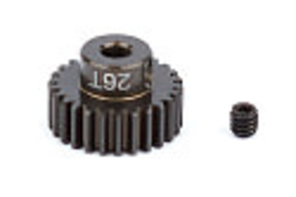 Team Associated ASC1344  FT Aluminum Pinion Gear, 26T 48P, 1/8" shaft