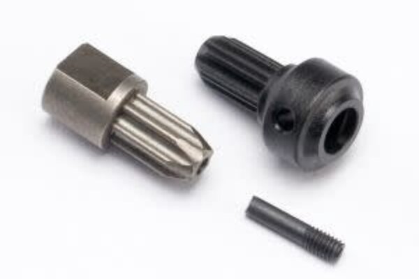 Traxxas 6888 Drive hub, center, rear (1)/ 4x3 GS (1)