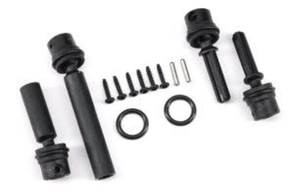 Traxxas 9755  Driveshafts, center, assembled (front & rear)