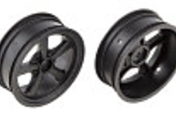Team Associated ASC71079   DR10 Drag Front Wheels, Black