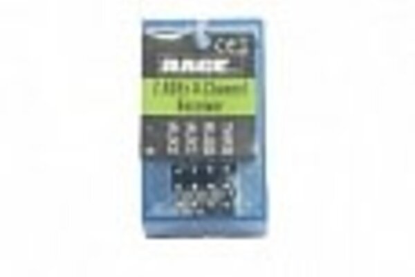 Rage R/C RGRB1236B     2.4Ghz Auto-Bind Receiver: Black Marlin BL,SuperCat 700BL