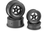 J Concepts JCO3387B Startec- Slash / Bandit, Street Eliminator Wheels- BLK