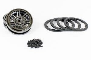 Pit Bull Tires PBTPBW22931GB  Pit Bull Tires Raceline #931 Injector 2.2 Beadlock Wheel (Gun Metal/Black) (2)