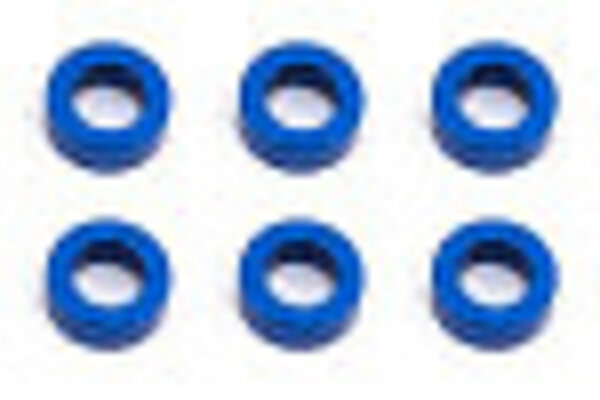 Team Associated ASC31383  Ballstud Washers 5.5 x 2.0mm Blue Aluminum (10)
