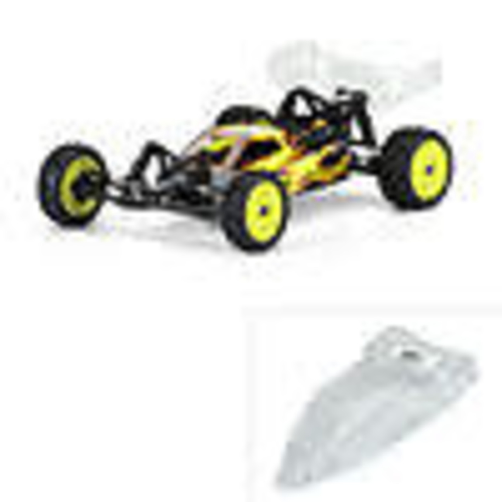 Proline Racing PRO356000  1/16 Axis Light Weight Clear Body: Losi Mini-B