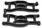 RPM RPM72132  Front A-Arms Black: ASC Pro2 SC10, Trophy Rat (2)