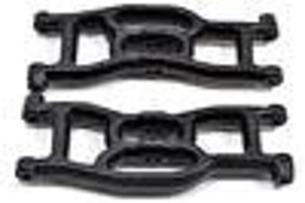 RPM RPM72132  Front A-Arms Black: ASC Pro2 SC10, Trophy Rat (2)