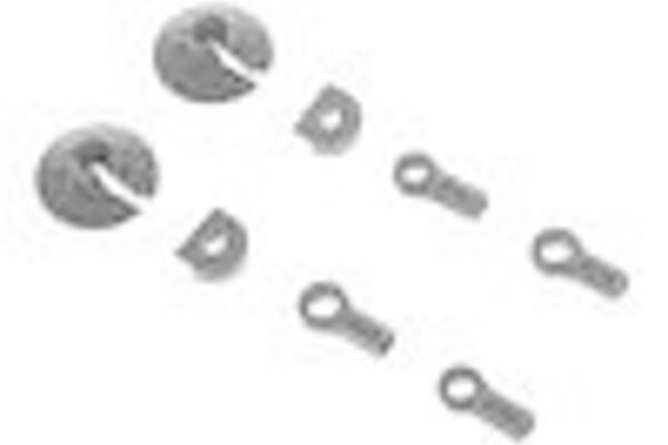 ARRMA AR330338 Shock Rod End Set Nero (2)
