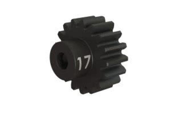 Traxxas 3947X   Gear, 17-T pinion (32-p), heavy duty (machined, hardened steel) (fits 3mm shaft)/ set screw