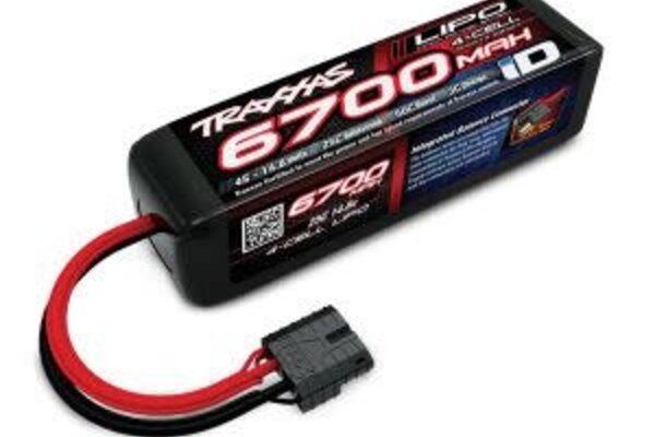 Traxxas 2890X  4S LIPO 6700MAH 14.8V 25C
