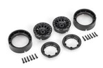 Traxxas 9781 Wheels, 1.0", Method Race Wheels® 105 Beadlock (black, beadlock) (2)