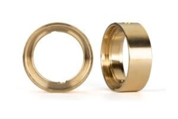 Traxxas 9780   Wheel weights, brass (31 grams) (2) (requires #9781 series wheels)