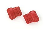 Traxxas 9738-RED  AXLE COVER RED (2)