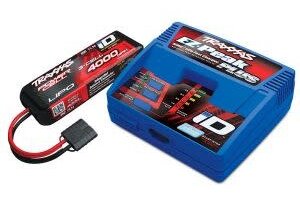 Traxxas 2994 Battery/charger completer pack (includes #2970 iD® charger (1), #2849X 4000mAh 11.1v 3-Cell 25C LiPo iD® battery (1))