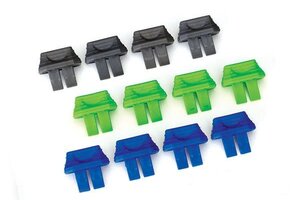 Traxxas 2943 Battery charge indicators (green (4), blue (4), gray (4))