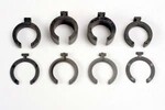 Traxxas 3769  Spring pre-load spacers: 1mm (4)/ 2mm (2)/ 4mm (2)/ 8mm (2)